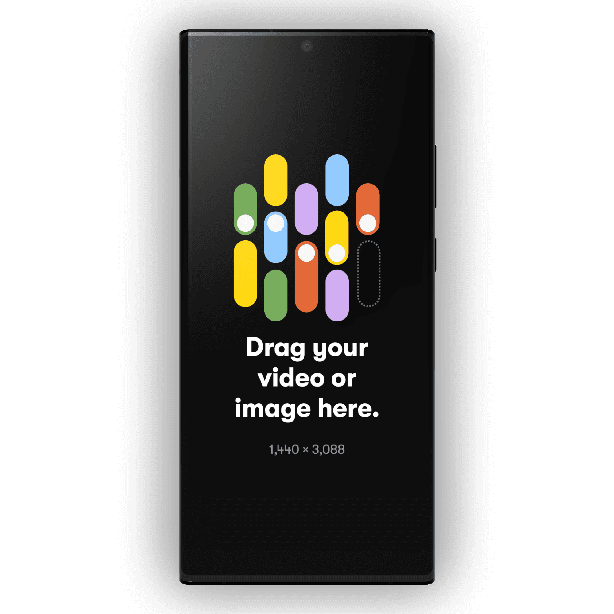 Galaxy Note 20 Ultra front view