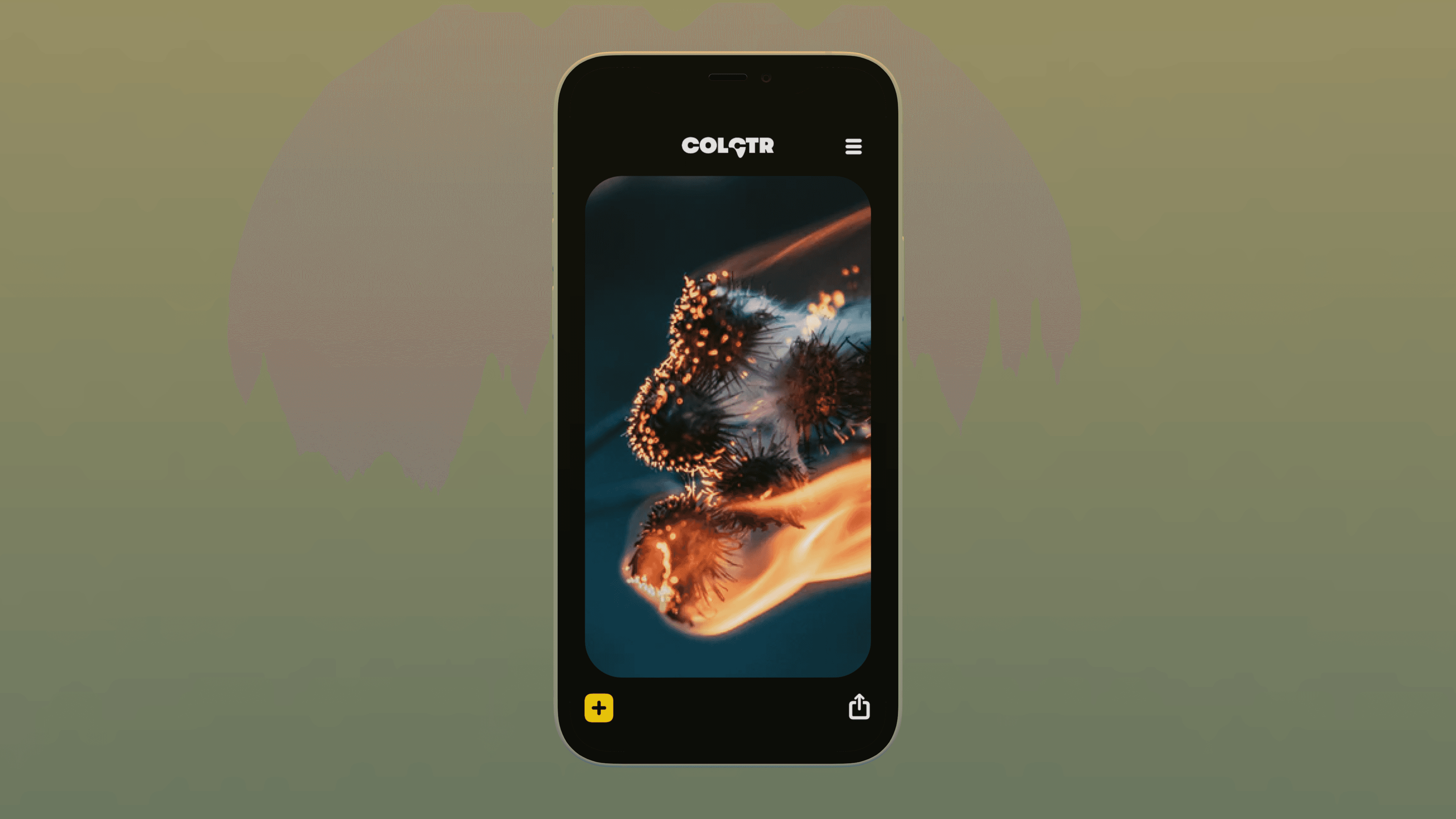 Soft yellow background