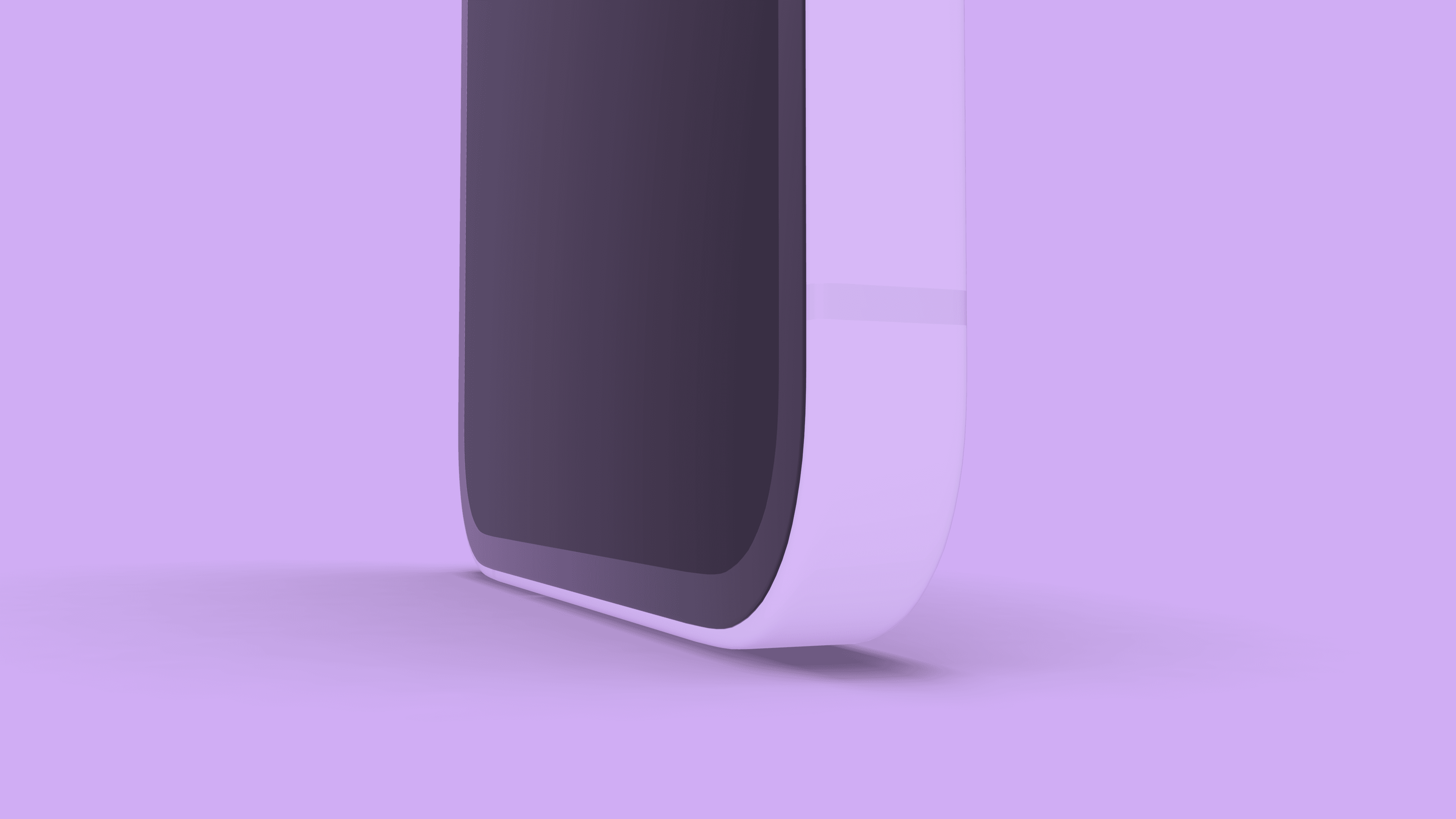 Purple with shadow at the bottom