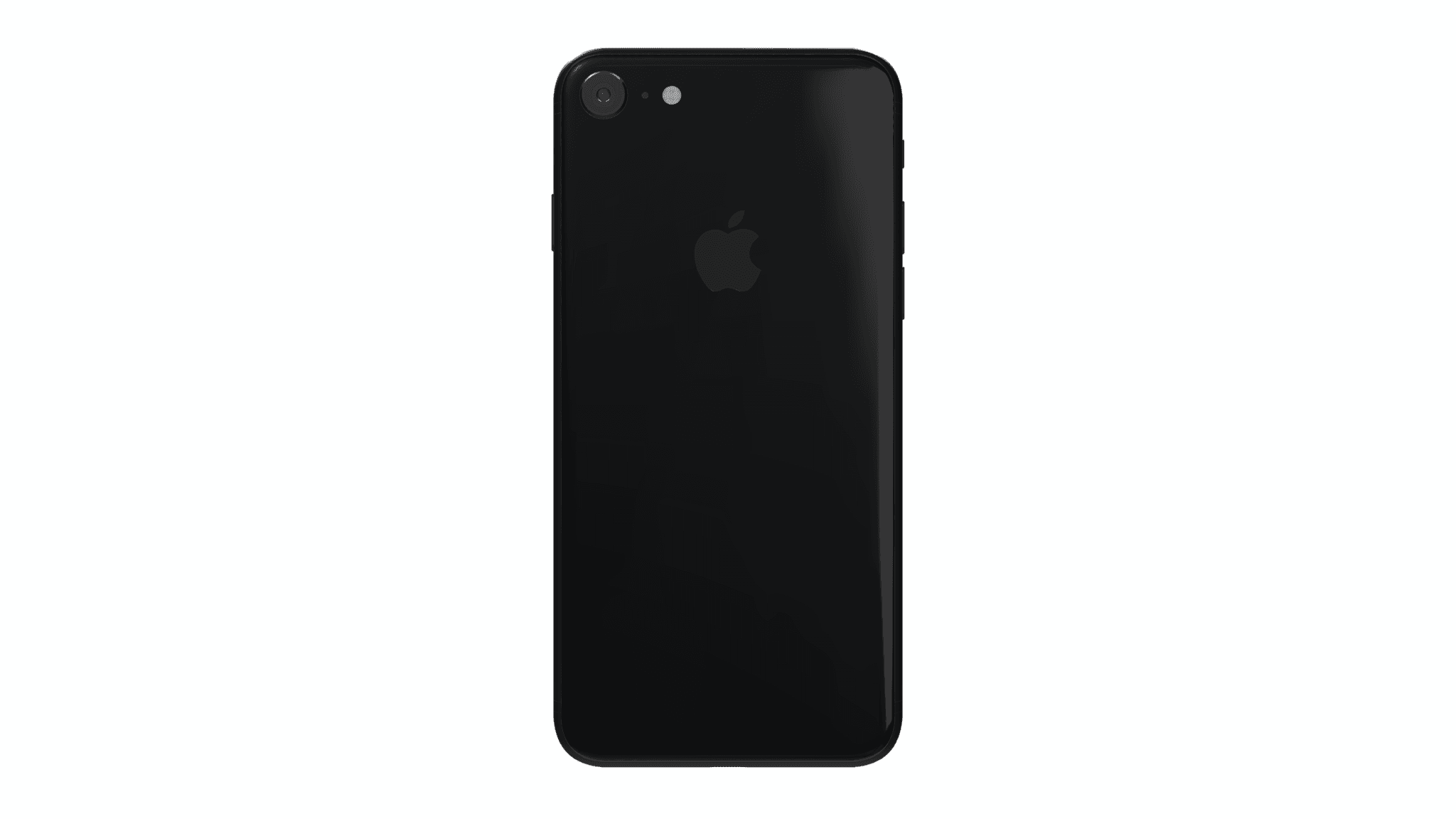 iPhone seen from behind