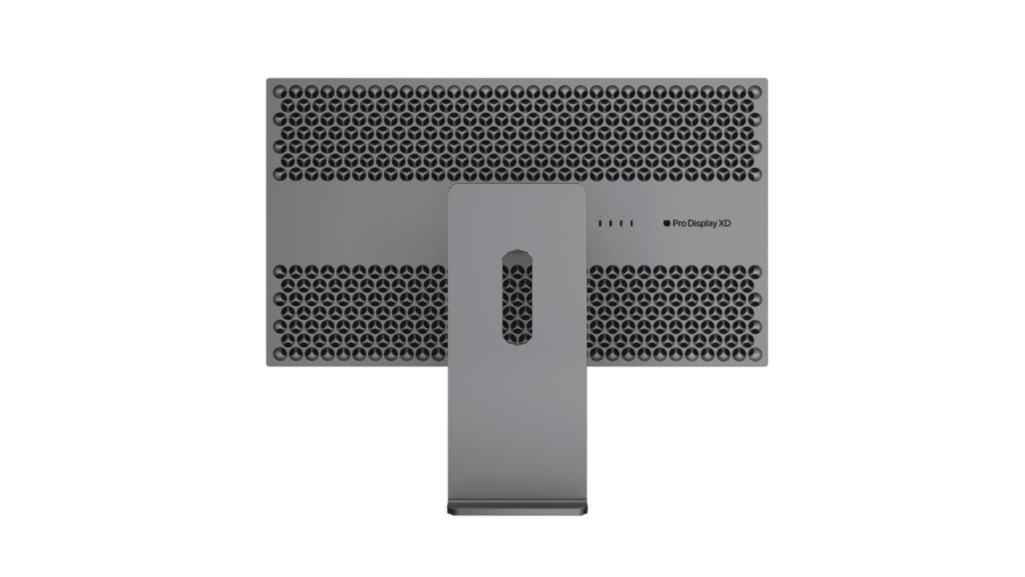 XDR Monitor mockup from behind