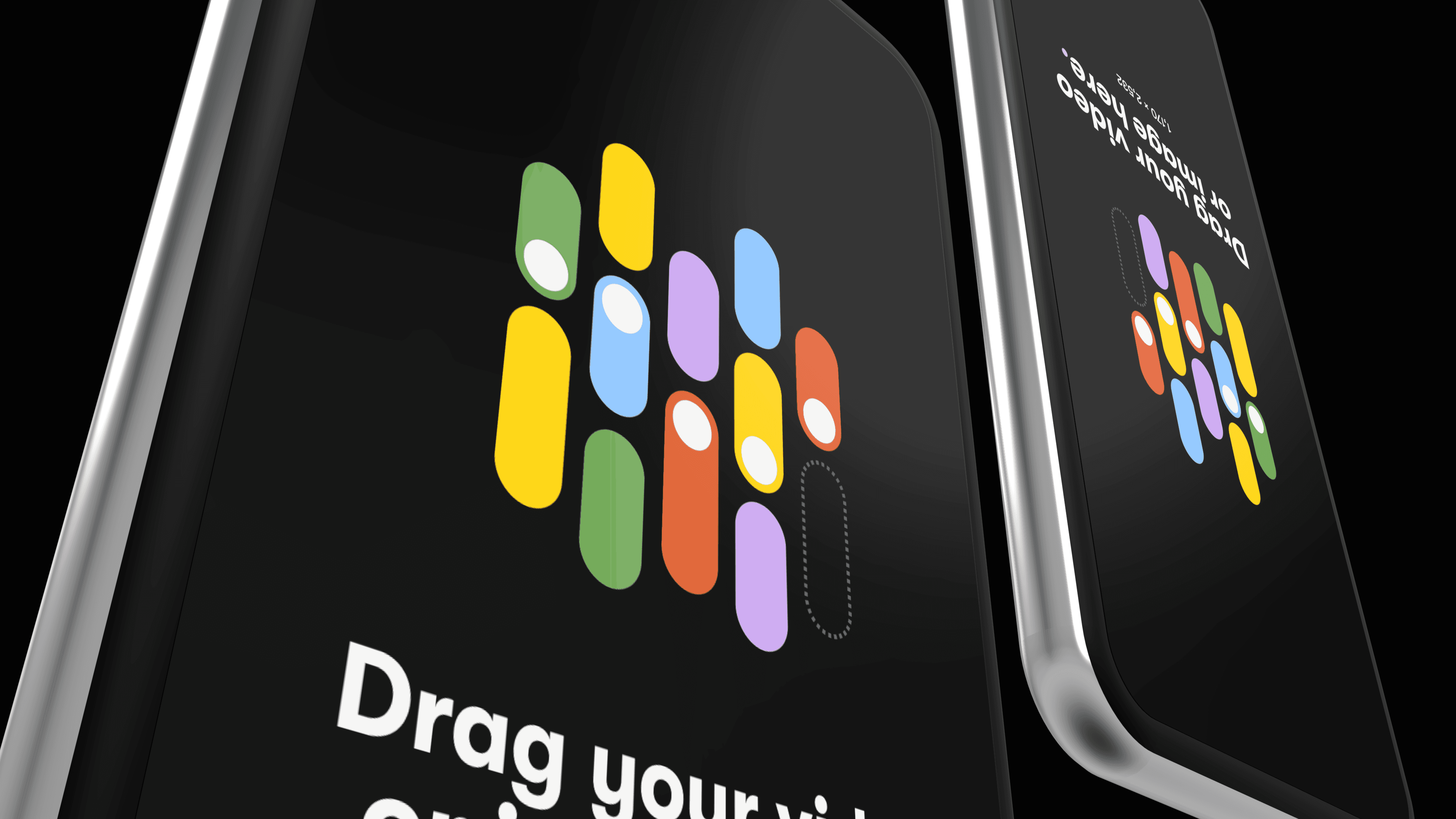 2 generic phone mockups, upside-down gallery 12