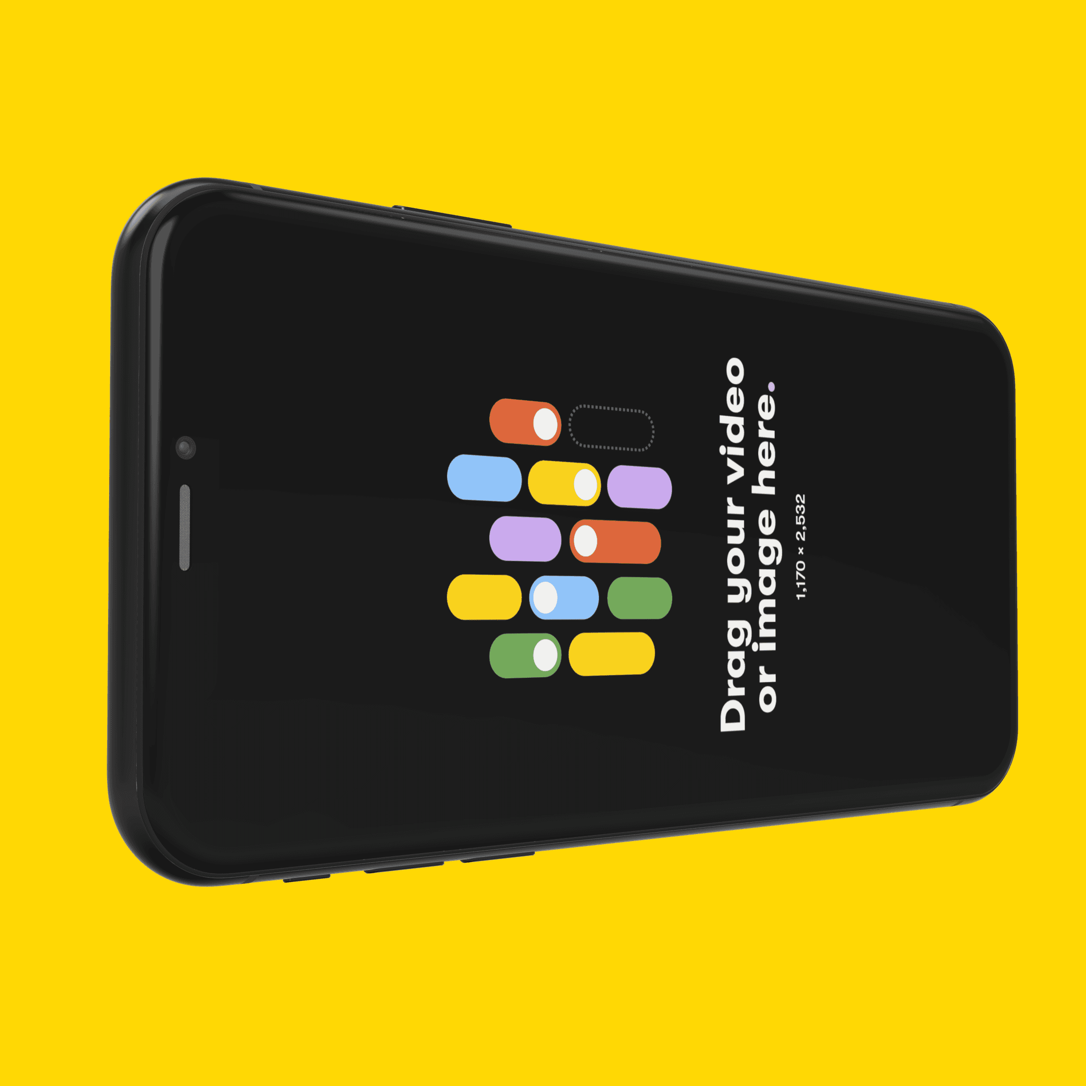 Instantly get an iPhone PNG with your design on it, from 1 billion angles in 16 million colors (animate it, too) gallery 11