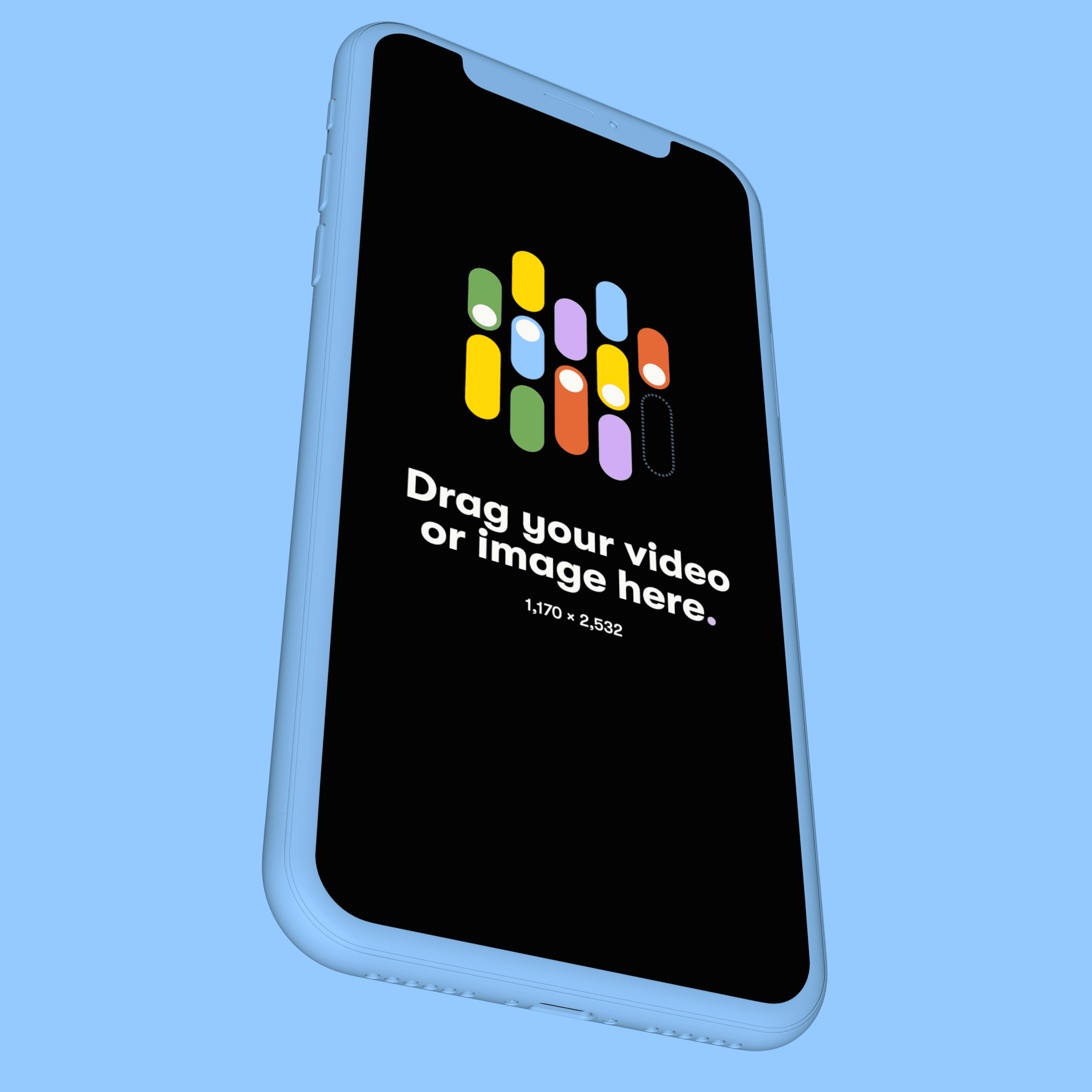 Instantly get an iPhone PNG with your design on it, from 1 billion angles in 16 million colors (animate it, too) gallery 5