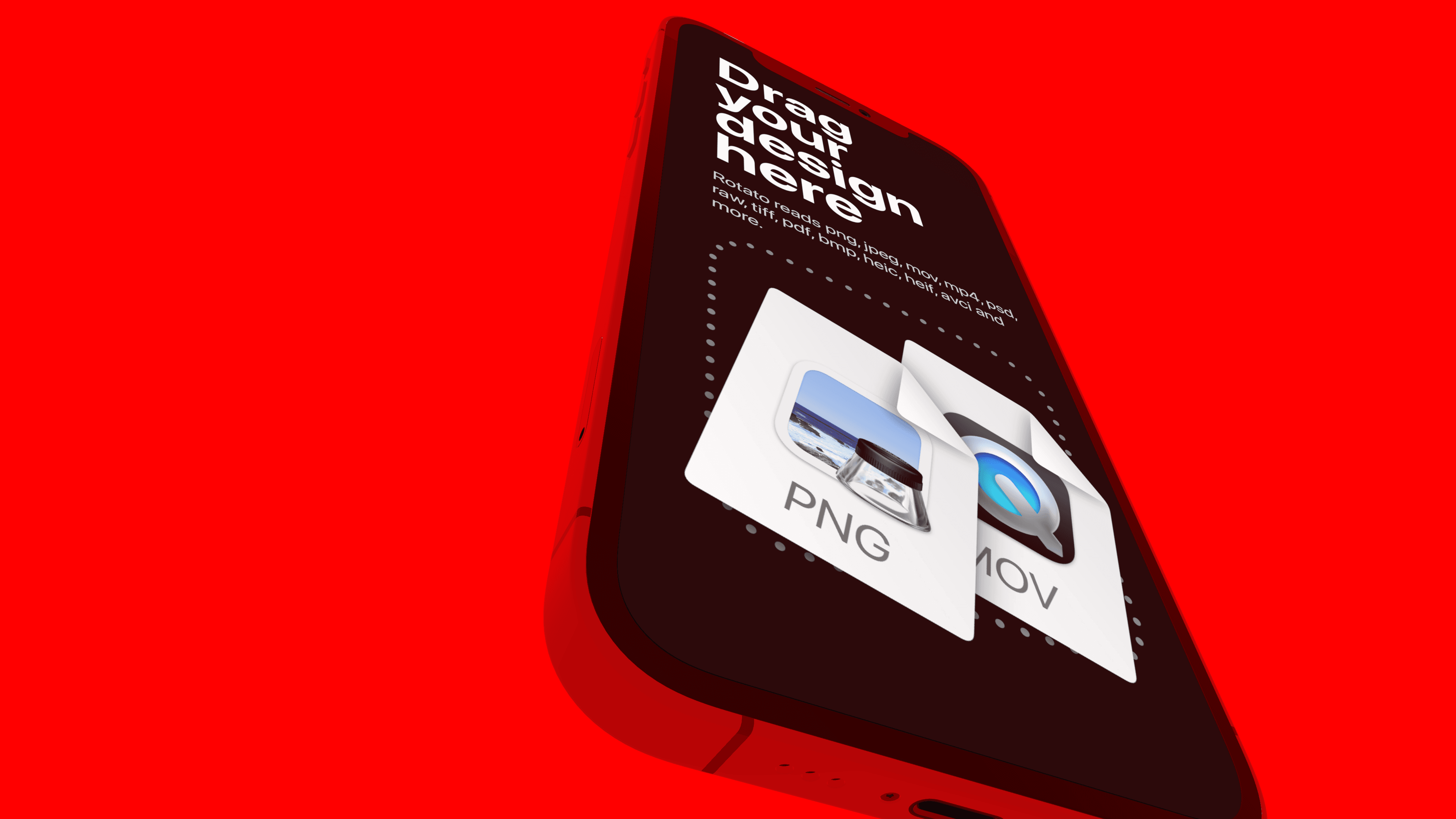 The only iPhone 12 mockup you can rotate, snapshot and animate right on your own Mac gallery 10