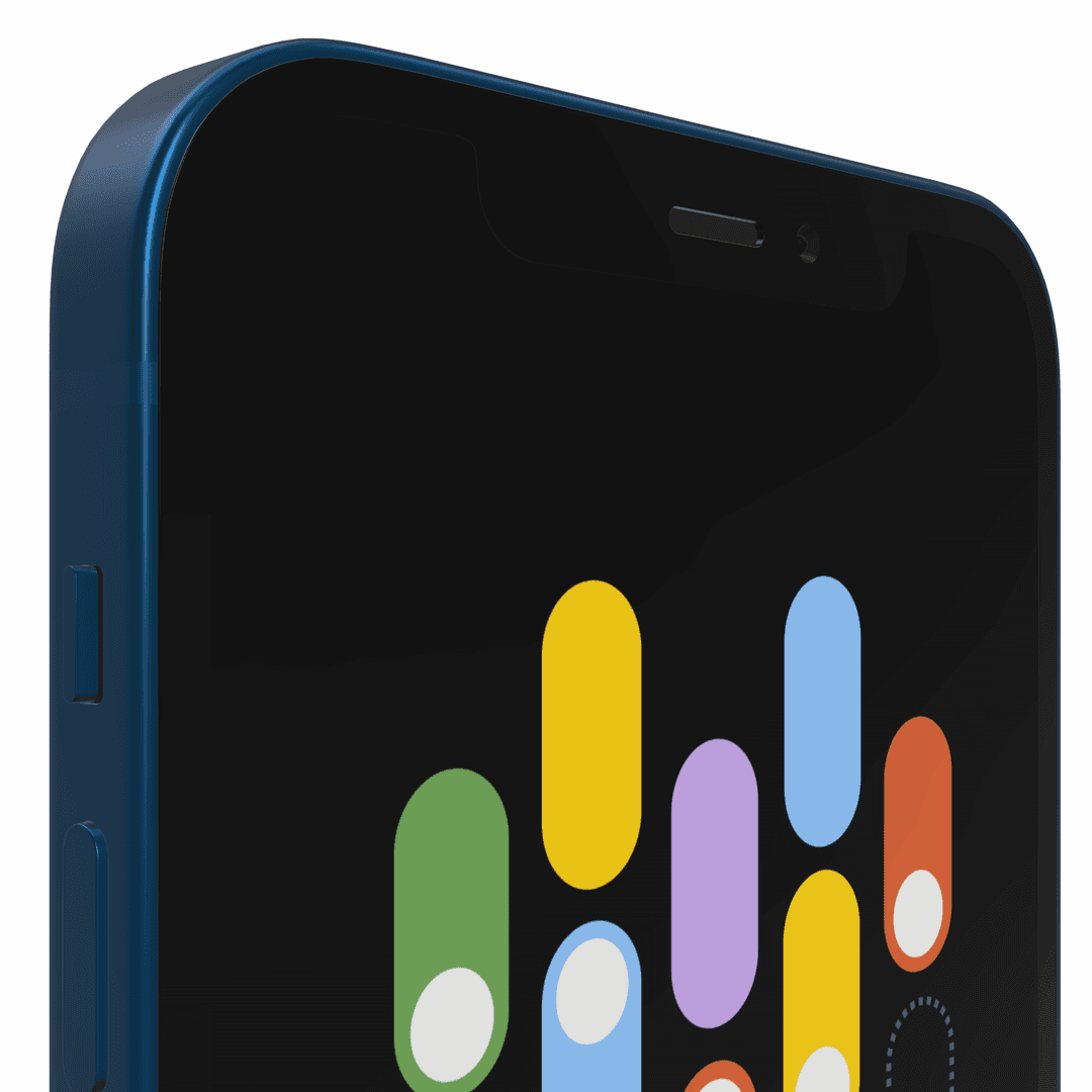iPhone 12 Blue Mockup gallery 2