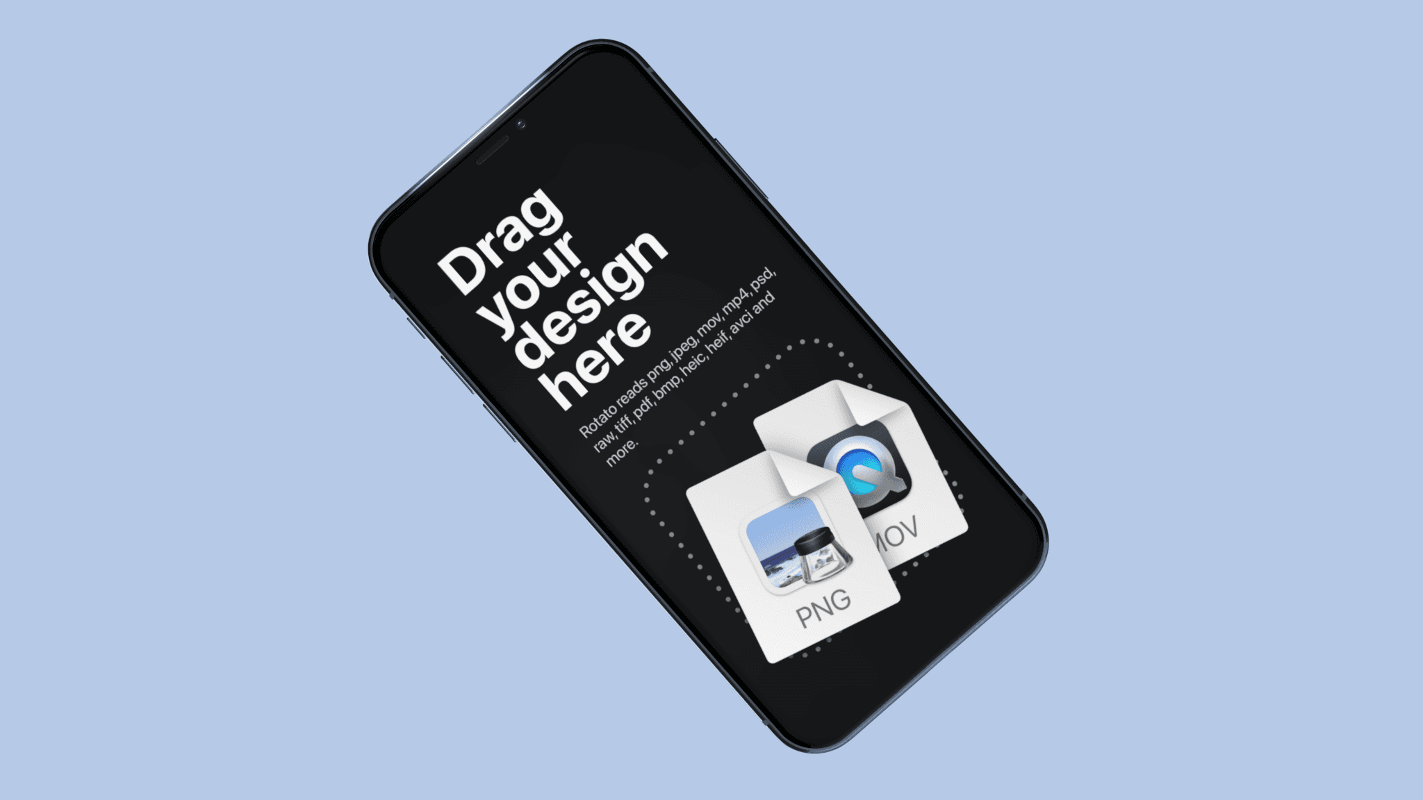 Instantly get an iPhone PNG with your design on it, from 1 billion angles in 16 million colors (animate it, too) gallery 14