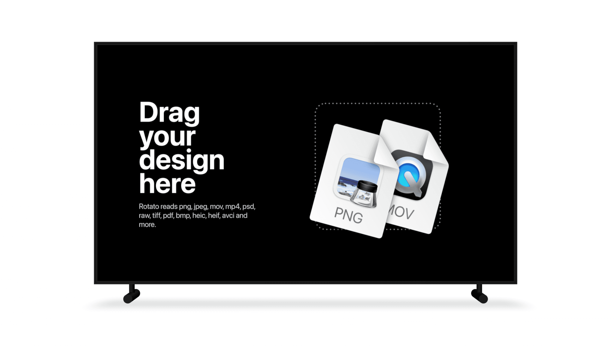 Samsung TV Mockup
