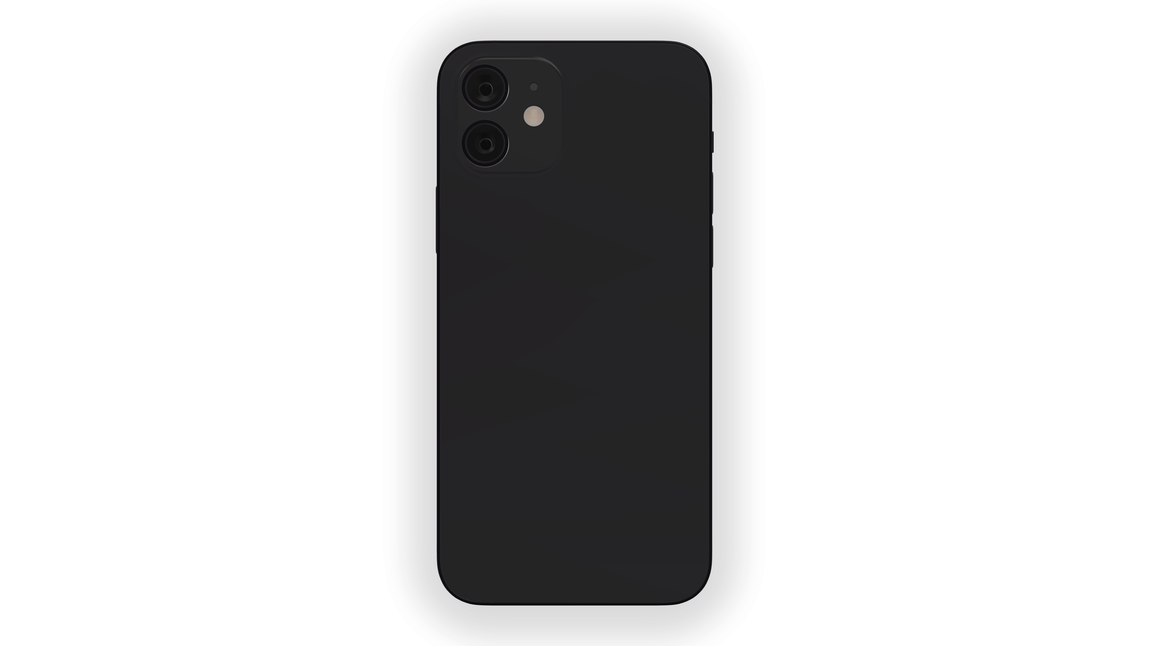 iPhone 12 Official Black Mockup