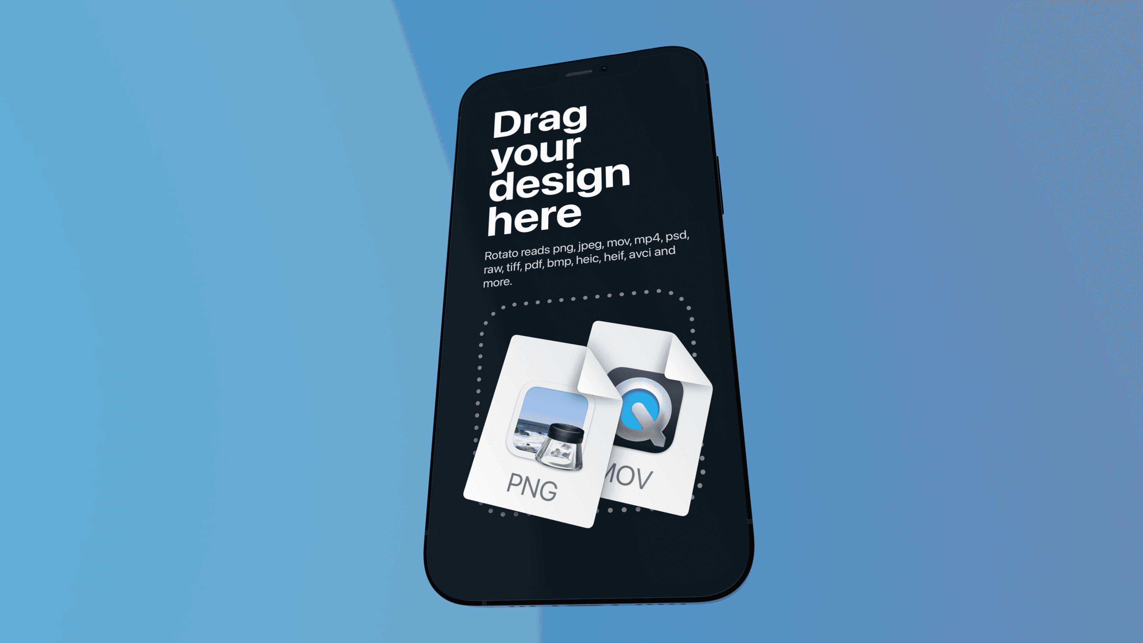 The only iPhone 12 mockup you can rotate, snapshot and animate right on your own Mac gallery 5