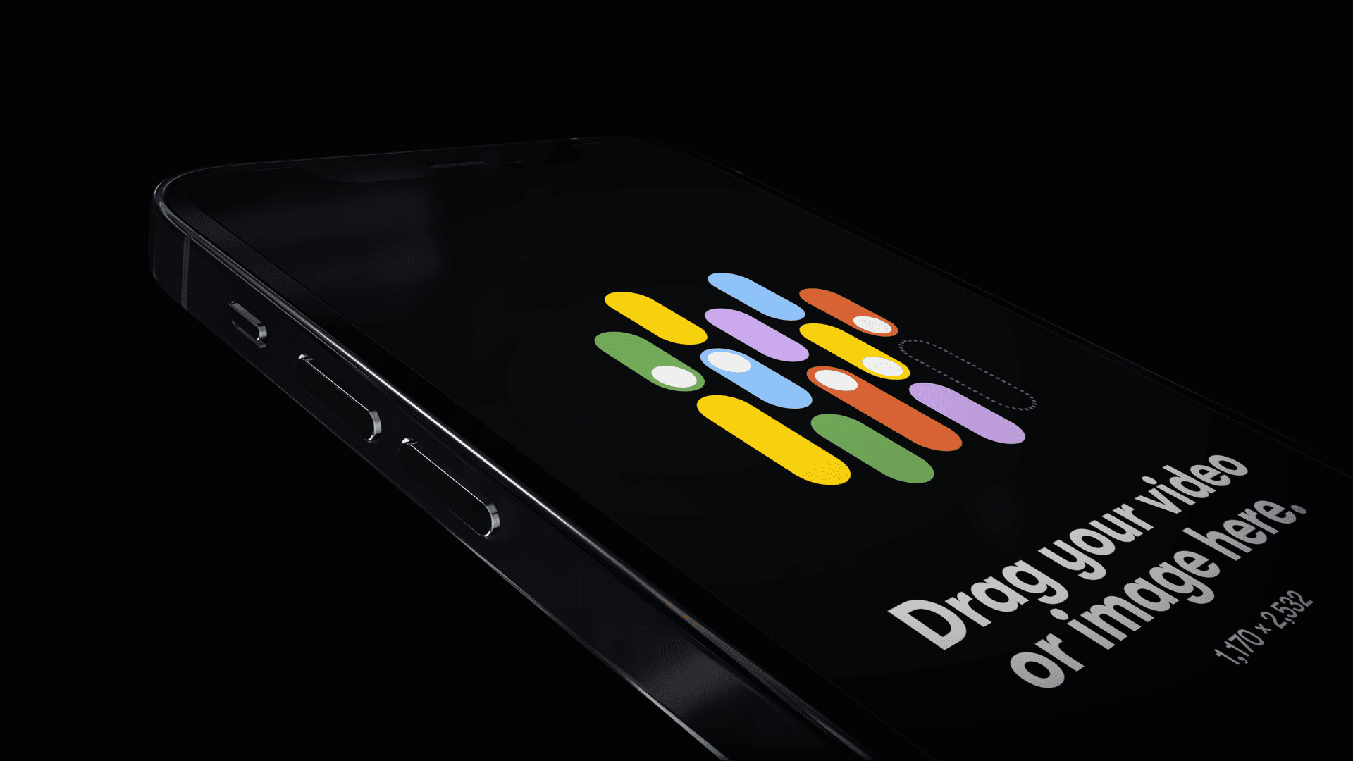 iPhone 12 Pro Silver Discrete Luxury Mockup