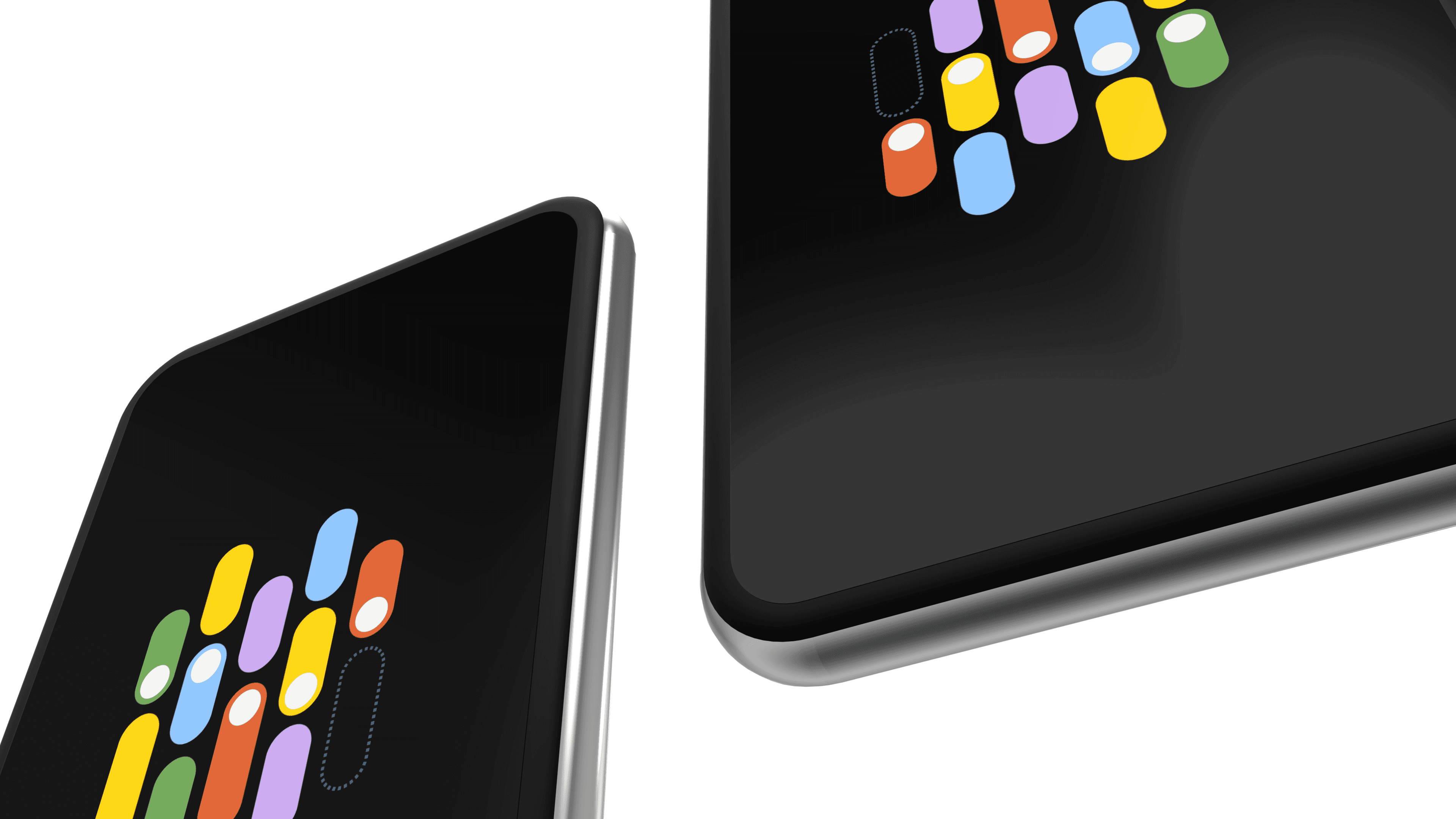 2 generic phone mockups, upside-down gallery 9