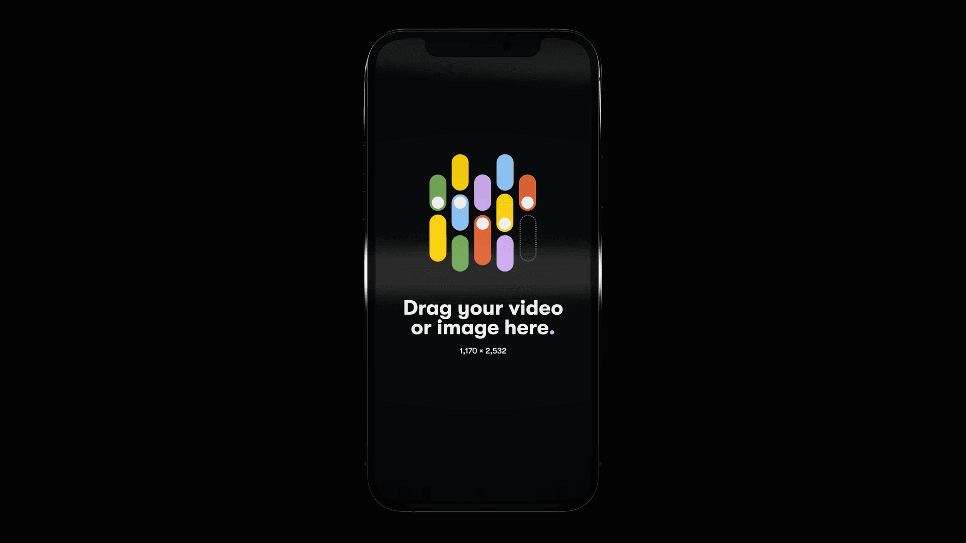 iPhone 12 Pro Silver Discrete Full Mockup