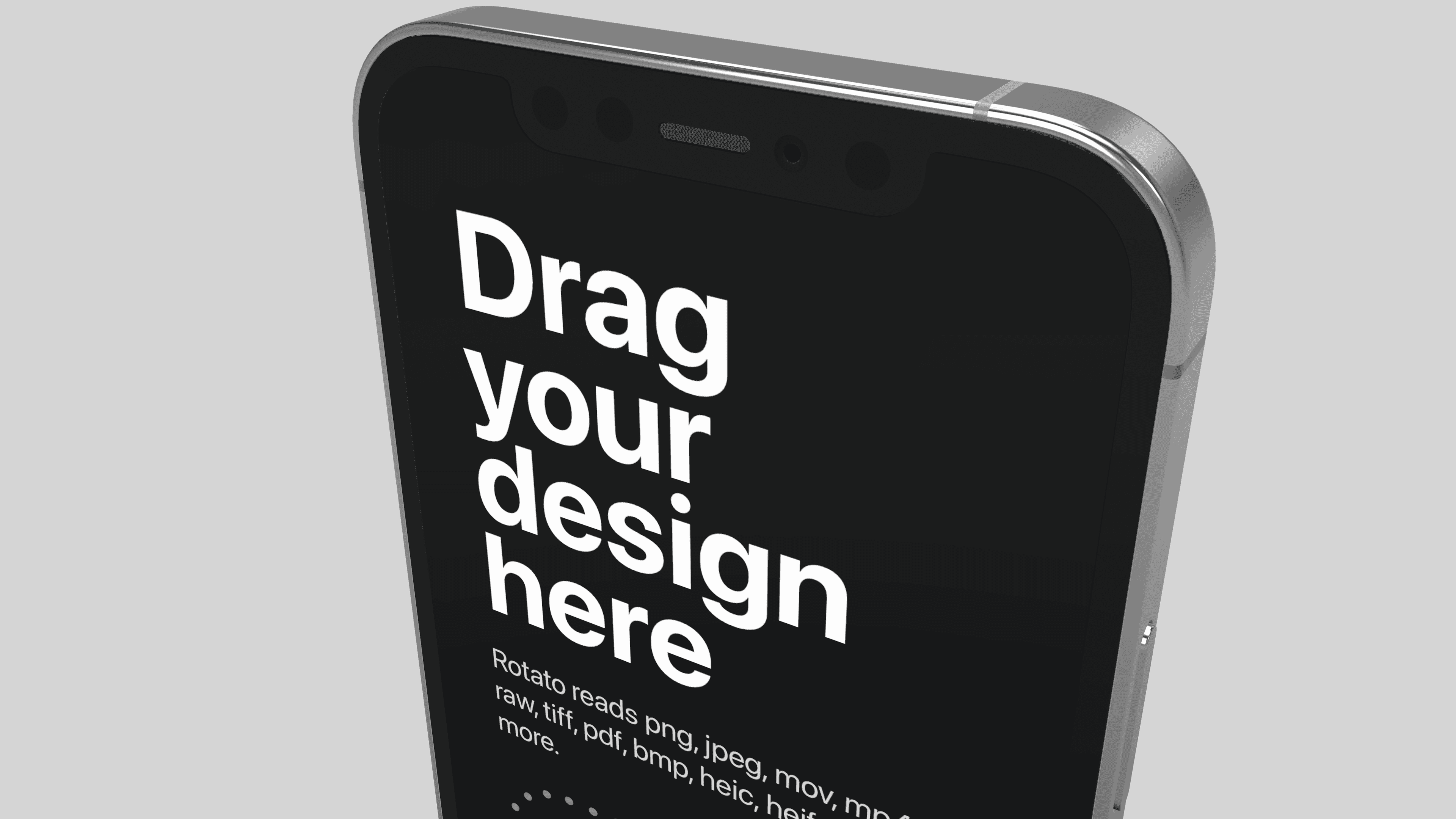 The only iPhone 12 mockup you can rotate, snapshot and animate right on your own Mac gallery 12