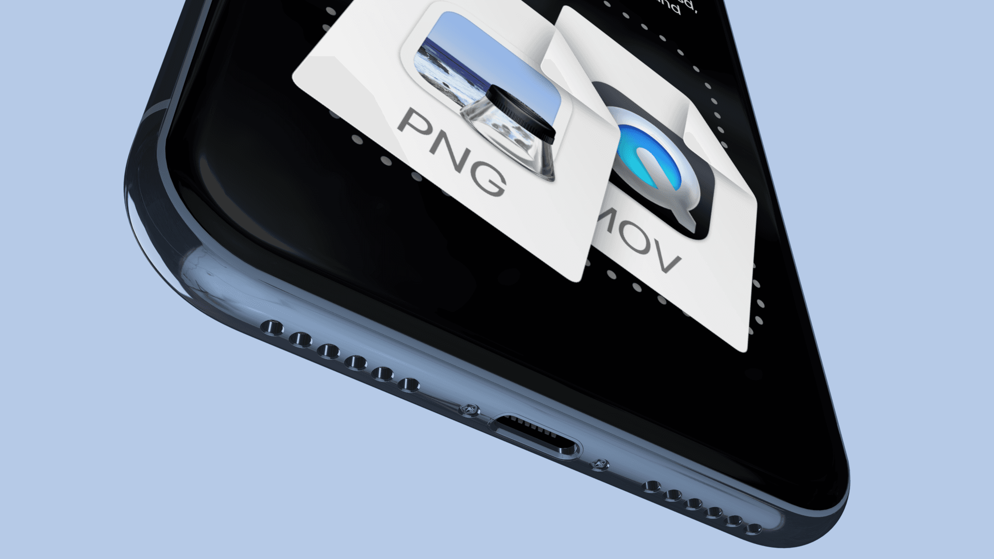 Instantly get an iPhone PNG with your design on it, from 1 billion angles in 16 million colors (animate it, too) gallery 19