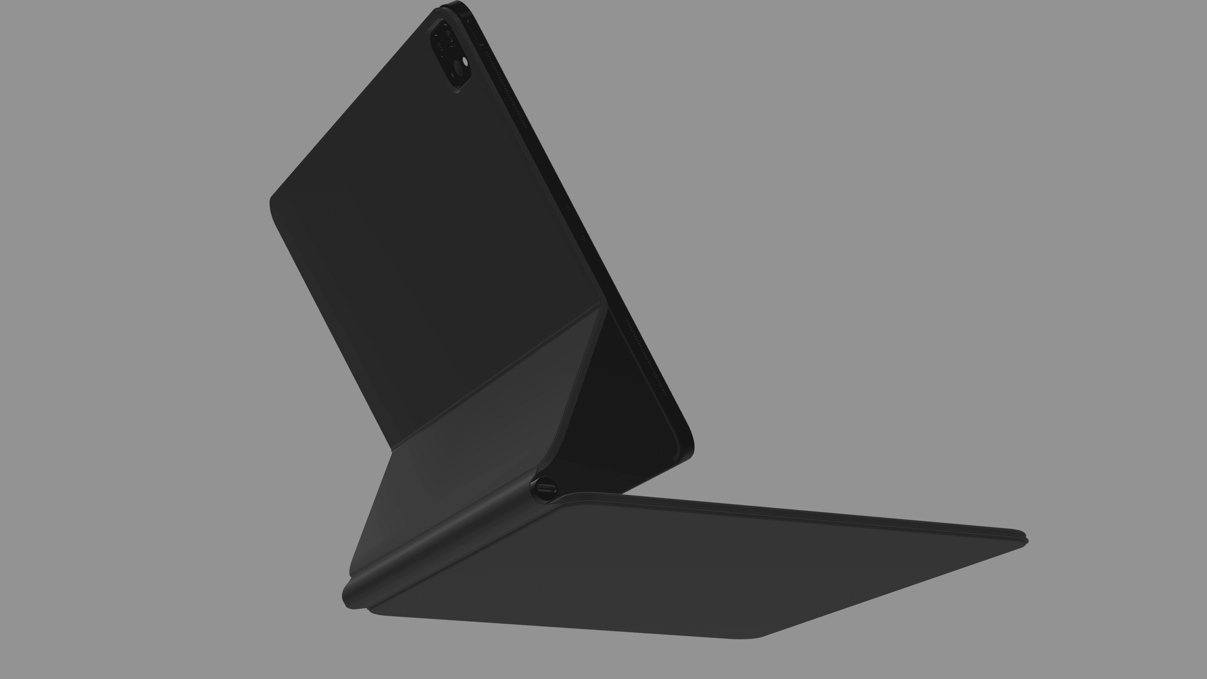 iPad Pro with keyboard device mockup gallery 2