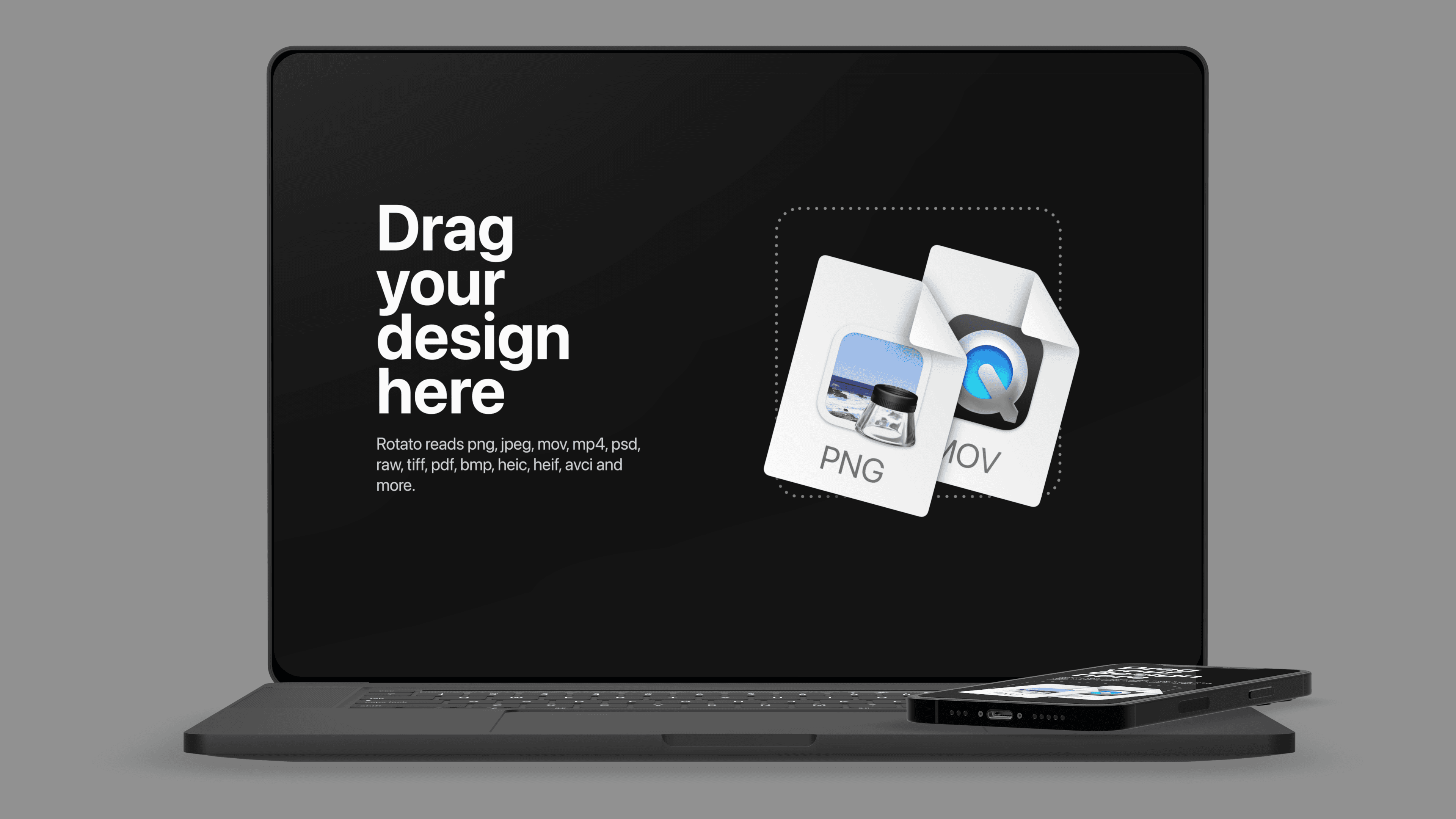 iPhone on a Macbook keyboard gallery 3