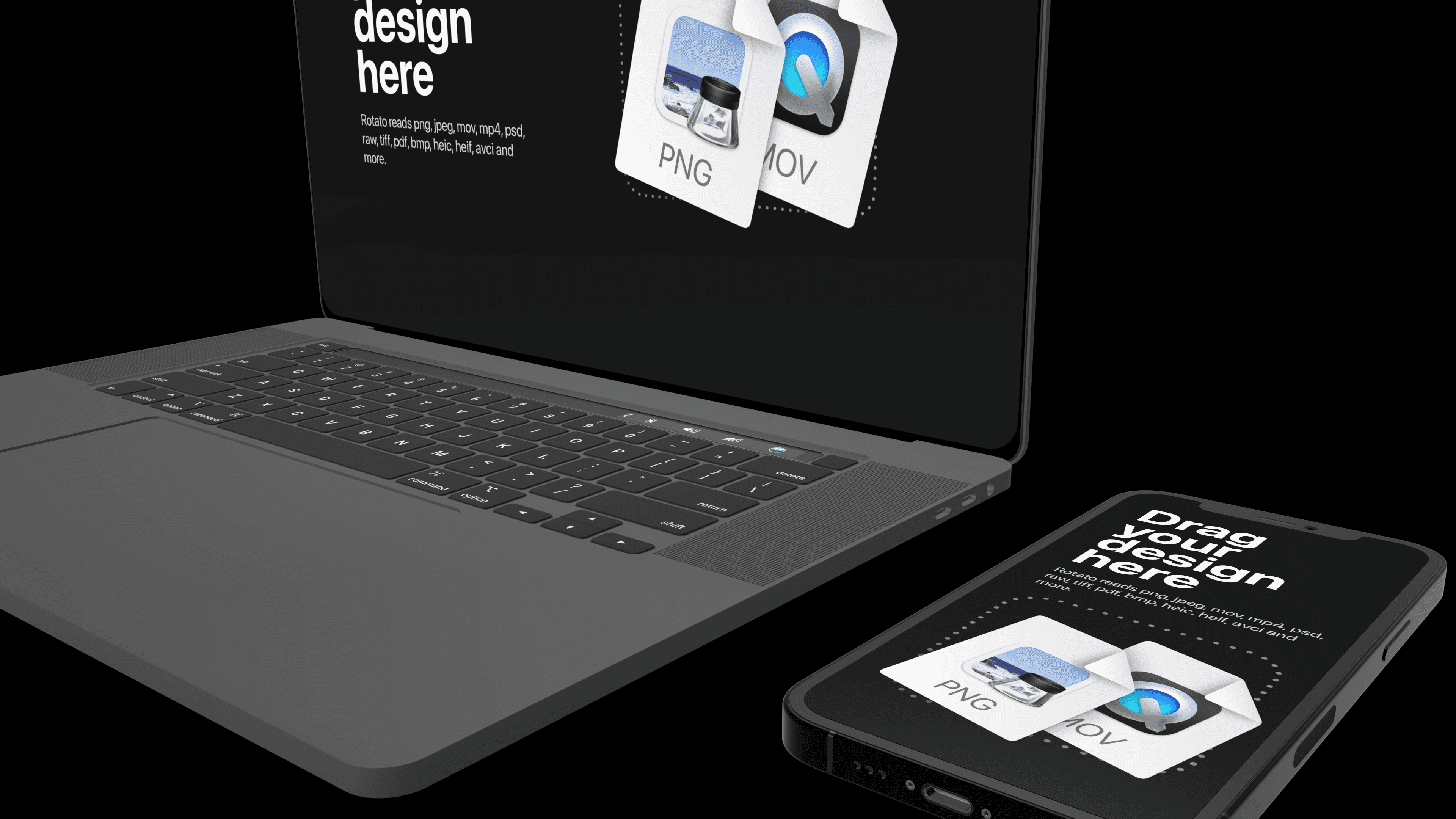 iPhone next to a Macbook gallery 1